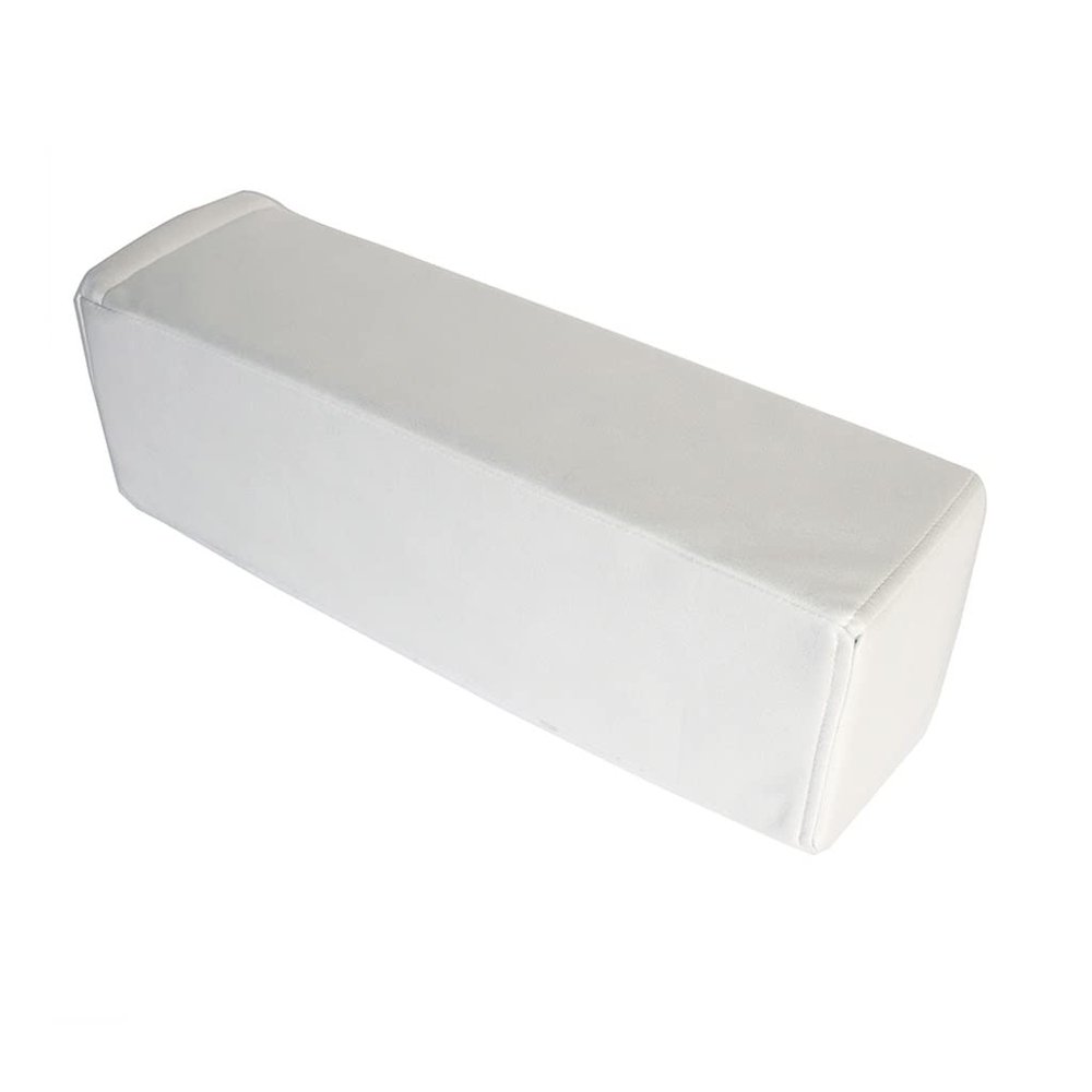 Bed Wedge Pillow Headboard Pillow Mattress Wedge Bed Seam Filler Gap Filler to Close The Gap Between Headboard and Mattress Soft Gap Headboard Cushion (Color : White, Size : 10X10X80cm)