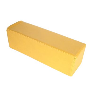 Bed Pillow Gap Filled Bed Sofa Soft Headboard Pillow Mattress Wedge Bolster Pillow Headboard Pillow Gap Headboards Cushion for Headboard Pillow Sofa Support (Color : Yellow, Size : 10X10X80cm)
