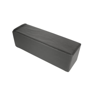 Bed Wedge Pillow Headboard Pillow Mattress Wedge Bed Seam Filler Gap Filler to Close The Gap Between Headboard and Mattress Soft Gap Headboard Cushion (Color : Black, Size : 10X10X5X100cm)