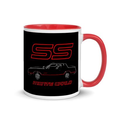 1988 Chevy Monte Carlo SS Classic Car Mug with Color Inside