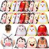 Eccliy 24 Pcs Farm Animal Party Favor Gift Bags Farm Birthday Party Supplies Decorations String Bags for Barnyard Themed view 1