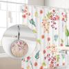 LORVIES Cherry on a Wood Shower Curtain Hooks Set of 12, Stainless Steel Shower Hooks Decorative Hanger Rings Rust Resistant for Bathroom Kids Room Fashion Home Decor view 4