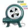220V~240V Household Blower Iron Barbecue Blower Small Centrifugal Blower 30W 40W 60W 80W Adapter Green for Barbecue (60W,AU) view 2