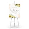 Eyes Up Phone Down Hearts Open Wedding Welcome Sign Personalized Mr&Mrs Last Name Unplugged Wedding Sign for Wedding Ceremony Personalized 20X16 Wedding Reception Poster Wedding Rehearsal Dinner Sign view 3