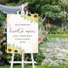 Eyes Up Phone Down Hearts Open Wedding Welcome Sign Personalized Mr&Mrs Last Name Unplugged Wedding Sign for Wedding Ceremony Personalized 20X16 Wedding Reception Poster Wedding Rehearsal Dinner Sign view 4