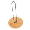 FOMIYES Roll Paper Holder Non- Base for Kitchen Vertical Paper Towel Stand for Standard Bathroom Office Living Room view 1
