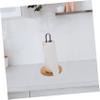 FOMIYES Roll Paper Holder Non- Base for Kitchen Vertical Paper Towel Stand for Standard Bathroom Office Living Room view 3