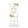 Welcome to One Beginning Wedding Welcome Sign Custom Initials Est Wedding & Reception Decorations Custom 18X12 Wedding Sign Ceremony Sign Couple Wedding Gift Wedding Wood Guestbook view 3