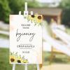 Welcome to One Beginning Wedding Welcome Sign Custom Initials Est Wedding & Reception Decorations Custom 18X12 Wedding Sign Ceremony Sign Couple Wedding Gift Wedding Wood Guestbook view 4