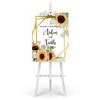 Welcome to Our Wedding Wedding Ceremony Sign Personalized Initials Est Engagement Party Sign Personalized 24X18 Wedding Signs for Ceremony Personalized Initials Est Wedding Wood Guestbook view 3