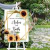 Welcome to Our Wedding Wedding Ceremony Sign Personalized Initials Est Engagement Party Sign Personalized 24X18 Wedding Signs for Ceremony Personalized Initials Est Wedding Wood Guestbook view 4