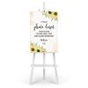Eyes Up Phone Down Hearts Open Wedding Welcome Sign Date Wedding & Reception Decorations Custom 18X12 Wedding Sign for Wedding Ceremony Custom Initials Est Wedding Wood Guestbook view 3