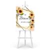 Welcome to Our Wedding Wedding Ceremony Sign Couple Wedding Wood Bridal Shower Welcome Sign Customized 24X18 Wedding Sign for Ceremony Wedding Ceremony Sign Couple Wedding Gift Wedding Wood Guestbook view 3