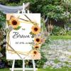 Welcome to Our Wedding Wedding Ceremony Sign Couple Wedding Wood Bridal Shower Welcome Sign Customized 24X18 Wedding Sign for Ceremony Wedding Ceremony Sign Couple Wedding Gift Wedding Wood Guestbook view 4