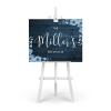 Welcome to Our Wedding Wedding Wood Sign Personalized Mr&Mrs Last Name Initials Est Wedding Shower Sign Custom 16X20 Wedding Sign Watercolor Floral Wedding Rehearsal Dinner Sign view 3