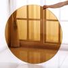 V3VOGUE Glass Table Top Glass Cover Round Glass Dining Table 16 18 20 24 27 30 36 39inch, Round Table Top Replacement Glass for Patio Table, Glass Lazy Susan Turntable, Polish Arc Edge view 3