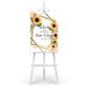 Welcome to Our Wedding Wedding Ceremony Sign Custom Family Name Wedding & Reception Decorations Customized 18X12 Wedding Sign for Ceremony Wedding Sign Couple Wedding Gift Wedding Wood Guestbook view 3
