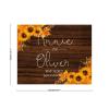 Welcome to Our Wedding Wedding Sign Date Wedding Party Banner Customized 16X20 Wedding Sign for Ceremony Wedding Sign Personalized Mr&Mrs Last Name Initials Est Wedding Wood Guestbook view 2