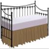 Ruffle Bed Skirt with Split-Corner, 100% Microfiber/Polyester(6 inches Drop) Super-Soft Ruffled Tailored Design Bed Skirt-Taupe Solid,Queen Size. view 2