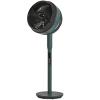 Habiba Strong Airflow Quiet Fan Stand Pedestal Fan 3D Oscillating Fan 14 Speed Setting Adjustable Height and Tilt with Remote Pedestal Fan Indoor Portable