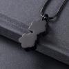 SHEIL Loss of Pet Cremation Jewelry - Double Dog/Cat Paw Stainless Steel Keepsake Memorial Urn Pendant Necklace for Ashes,1 view 3