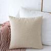KafePross Couch Throw Pillow Cover Monogram Alphabet X Flowers Modern Sofa Pillowcase for Home Decor Linen Square 20x20 Inch Gray view 2