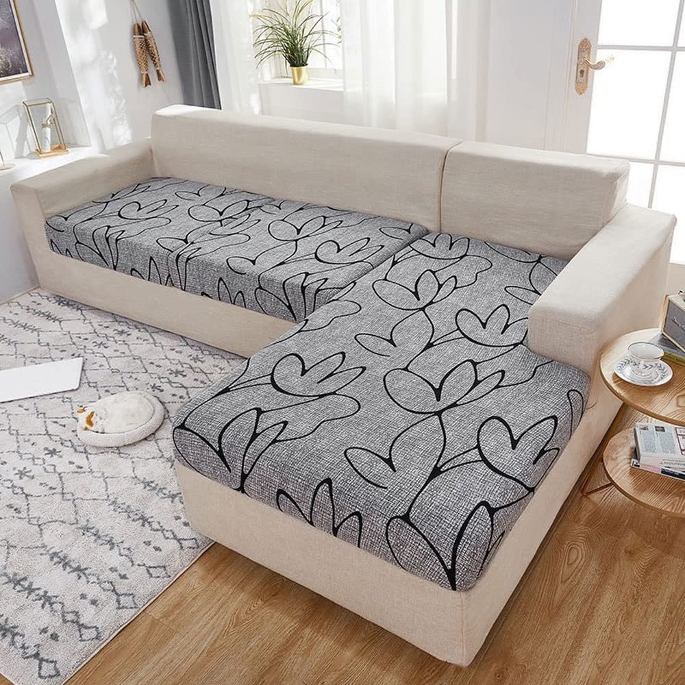 ZZDZW Sofa Cover L Shaped Sectional 3 SeatSofa Slipcovers for 3 Seat Cushion Couch L Shaped Recliner Stretch Elastic Sofa Slipcover L Shape L Type Sofa Seat Cover Protector 3 Seater