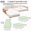 ZZDZW Sofa Cover L Shaped Sectional 3 SeatSofa Slipcovers for 3 Seat Cushion Couch L Shaped Recliner Stretch Elastic Sofa Slipcover L Shape L Type Sofa Seat Cover Protector 3 Seater view 2