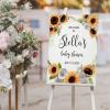 Baby Shower Welcome Sign, Gender Neutral Signage, Sunflower Welcome Lawn Poster, Girl Baby Shower Party Supplies, Boy Baby Shower Decorations, Custom Welcome Sign, Baby Girl Banner view 3
