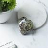 Crocon 50mm Dragon Bloodstone Heart stone Big Heart Shape Puff Stones Set 450+ Carats Pocket Crystal Healing Tumble Collection Palm Worry Stone Good Luck Charm Meditation Gift Craft Home Decor view 4