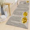 Long Carpet Runners with Non Slip Backing,60cm/70cm/80cm/100cm Wide Modern Washable Narrow Runner Rug for Hallway/Kitchen/Living Room/Entryway (Size : 2.3 ft x 14.8 ft) view 4