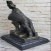 Handmade Kamiko Japanese Samurai Warrior Bronze Sculpture Heavy Art Hot Cast by Think Bronze Artwork Decor view 2
