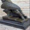 Handmade Kamiko Japanese Samurai Warrior Bronze Sculpture Heavy Art Hot Cast by Think Bronze Artwork Decor view 4