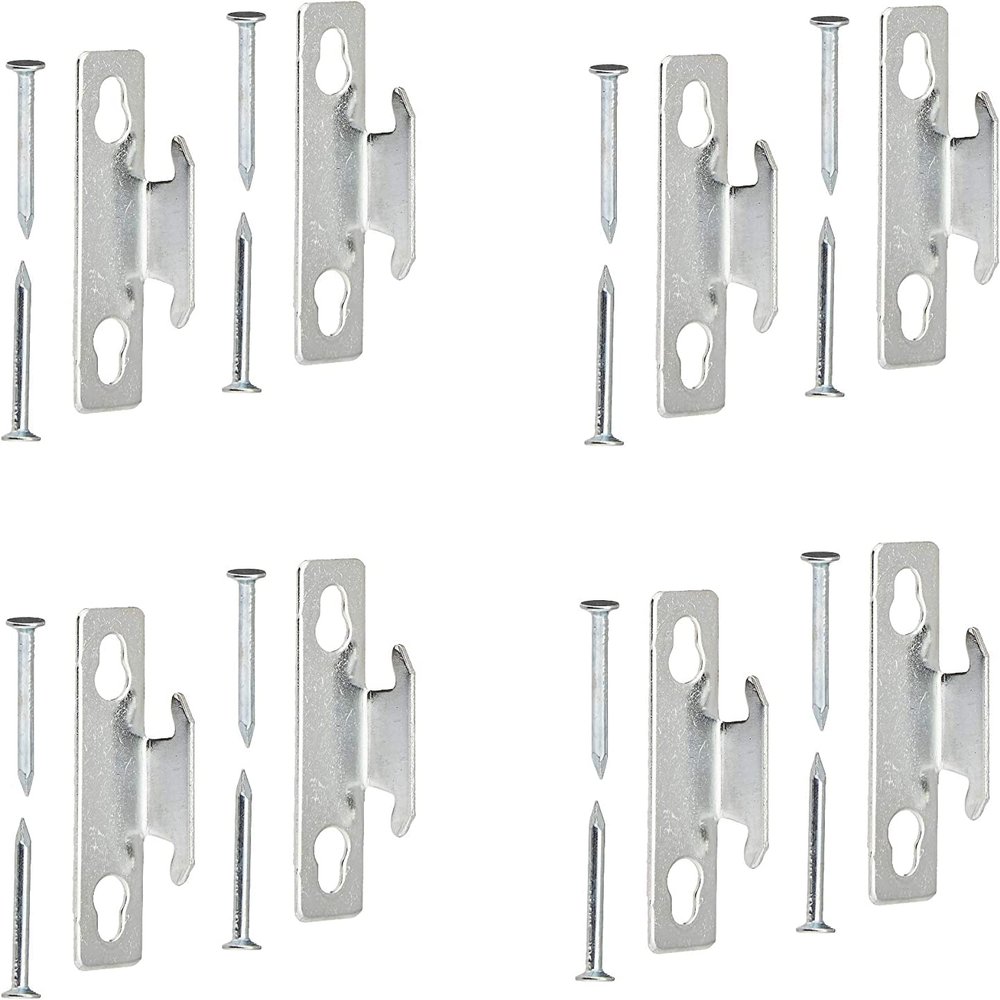 3 Pack of 4, Kenney Mfg Kenney KN851 Single Curtain Rod Bracket