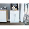 Cabinet White Oak view 1