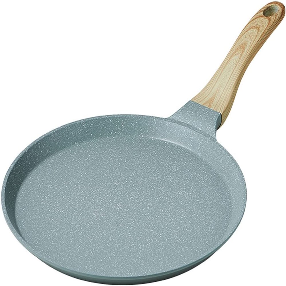 Egg Frying Pan Nonstick Pancake Pan Pancake Griddle Pan,Grill Frying Pan Griddles Durable Nonstick Frying Pot Egg Pancake Pan For Kitchen Dishes Omelette Induction Cooker Pan Handle (Size : 28cm)