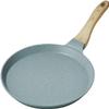 Egg Frying Pan Nonstick Pancake Pan Pancake Griddle Pan,Grill Frying Pan Griddles Durable Nonstick Frying Pot Egg Pancake Pan For Kitchen Dishes Omelette Induction Cooker Pan Handle (Size : 28cm) view 1