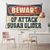 Tapistreys for Room Beware of Attack Sugar Glider Tapestry Urban Outfitters Tapestry Aesthetic Stuff ( Size : 100X150CM ) view 1