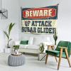 Tapistreys for Room Beware of Attack Sugar Glider Tapestry Urban Outfitters Tapestry Aesthetic Stuff ( Size : 100X150CM ) view 2
