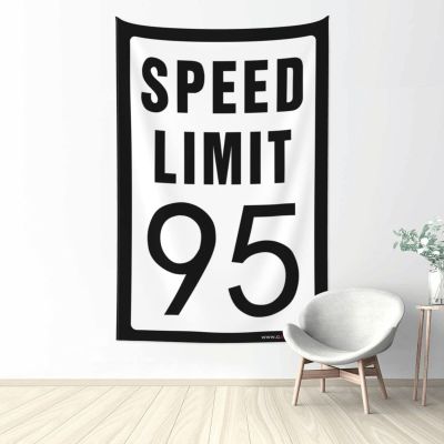 Tapistreys for Room Speed Limit 95 Mph Tapestry Urban Outfitters Tapestry Aesthetic Stuff ( Size : 100X150CM )