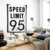 Tapistreys for Room Speed Limit 95 Mph Tapestry Urban Outfitters Tapestry Aesthetic Stuff ( Size : 100X150CM ) view 2