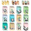 Decorably 24 Pack Panda Party Favors for Kids 8-12 - 12 Adorable Designs 2.4x4in Panda Notepad, Spring Bound 20 Sheets view 1
