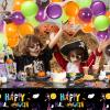 Capoda 307 Pcs Halloween Party Supplies - Plates, Napkins, Cups, Balloons, Tablecloth, Hanging Swirls for Halloween Birthday Baby Shower Party Favor Decorations, Serves 24 view 4
