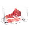 Better Display Cases Versatile Clear Acrylic Display Case - Medium Rectangle Box with White Risers and Mirror Base 15" x 8" x 9" (V11/A013) view 2