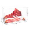Better Display Cases Versatile Clear Acrylic Display Case - Medium Rectangle Box with Orange Risers and Mirror Base 15" x 8" x 9" (V11/A013) view 2