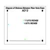 Better Display Cases Versatile Clear Acrylic Display Case - Medium Rectangle Box with Navy Blue Risers and Mirror Base 15" x 8" x 9" (V11/A013) view 3