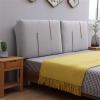 Headboard Cushion Back Upholstered Wedge Pillow Positioning Support Pillow Bolster Lumbar Pillow for Twin Queen King Day Bed Bunk Bed Rest Cushion Pillow,B,with headboard 47.2"/120cm view 1