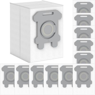 12 Pack Dirt Disposal Bags Compatible with iRobot Vacuum Cleaner i3, i3+, i7, i7+, i8, i8+, i4, i4+,i1 i1+, i6+ i6, j7, j7+, s9, s9 Plus, etc. for i & s j Series Bags Fit with Roomba Replacement Parts