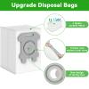 12 Pack Dirt Disposal Bags Compatible with iRobot Vacuum Cleaner i3, i3+, i7, i7+, i8, i8+, i4, i4+,i1 i1+, i6+ i6, j7, j7+, s9, s9 Plus, etc. for i & s j Series Bags Fit with Roomba Replacement Parts view 2