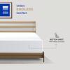 THREAD SPREAD 100% Cotton California King Fitted Sheets Only - 400 Thread Count Cal King Sheets Deep Pocket Fitted, Soft, Cooling, Sateen & Elastic Bottom Sheet, Fits Mattress Upto 18 inches - White view 3